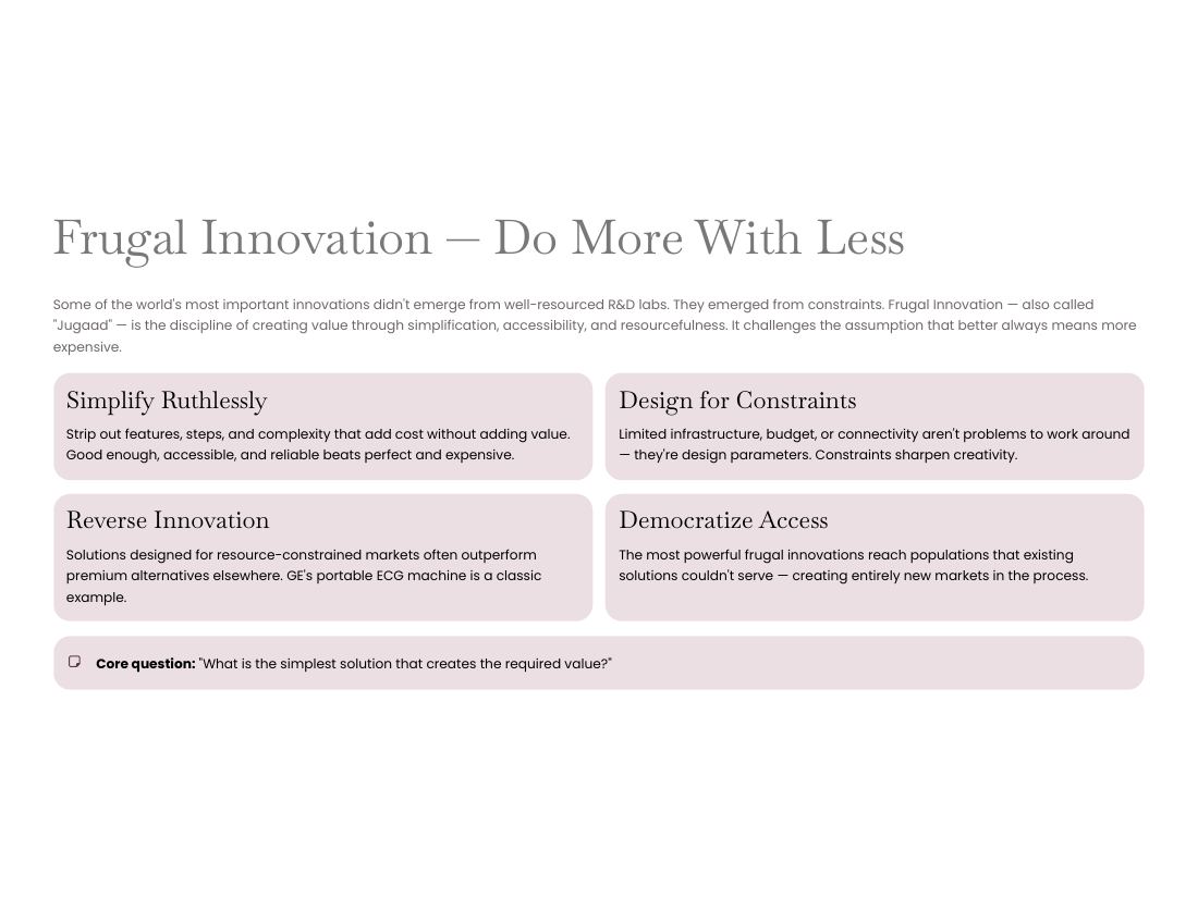 Innovation — From Problem to Possibility page 13 of 50