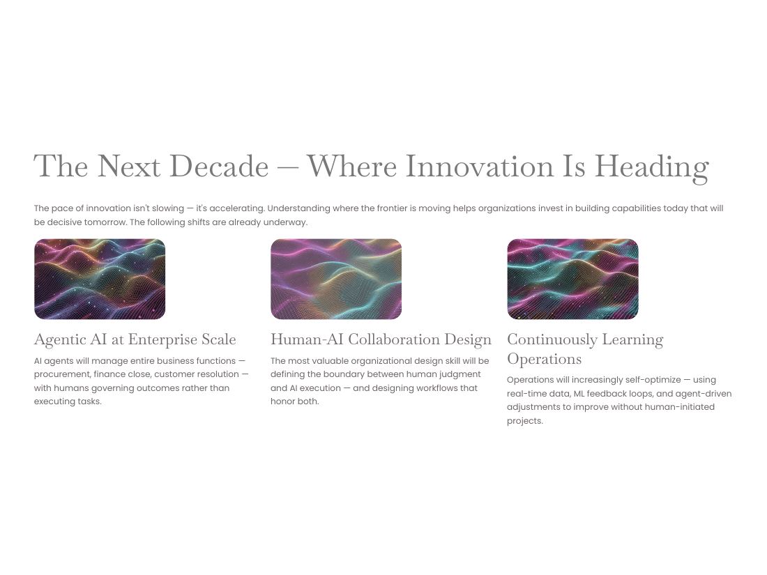 Innovation — From Problem to Possibility page 46 of 50